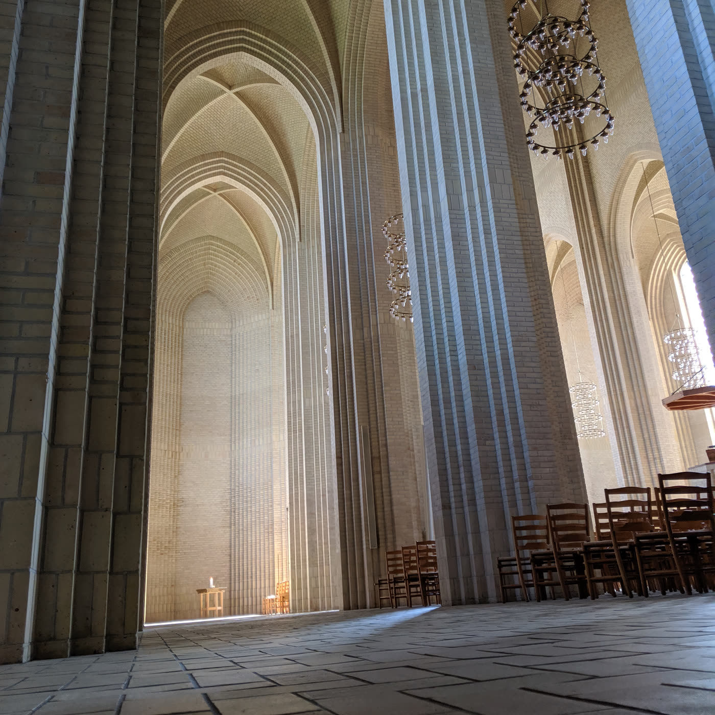 A church that clearly did not believe in small gestures