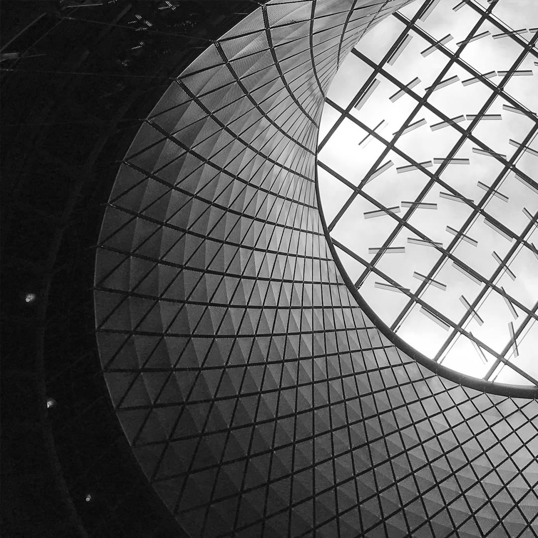 Another ceiling, equally sure of itself